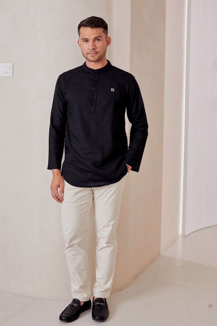 Kurta Haiqal - Black