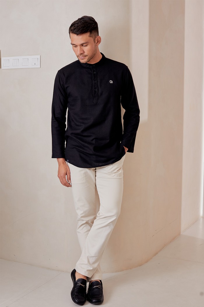 Kurta Haiqal - Black