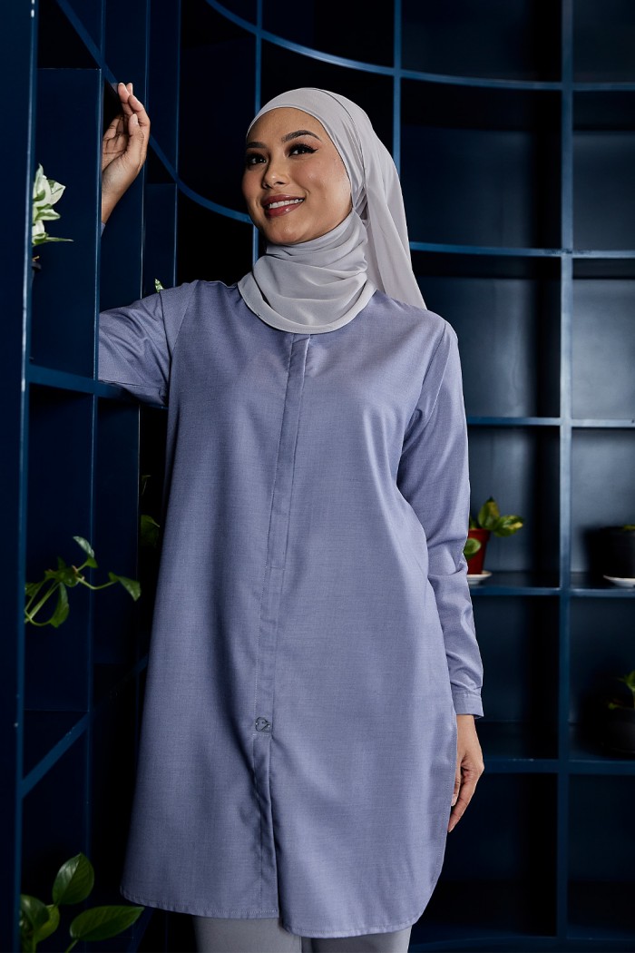 Aileen Blouse - Galaxy Purple