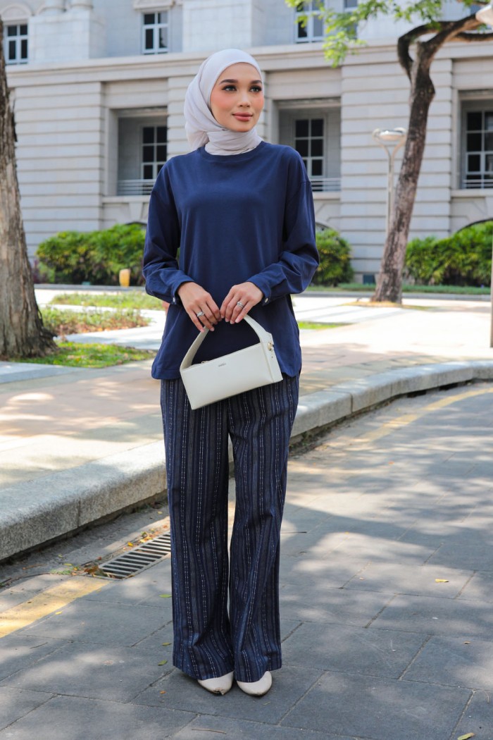 Zeera Pants - Navy Blue