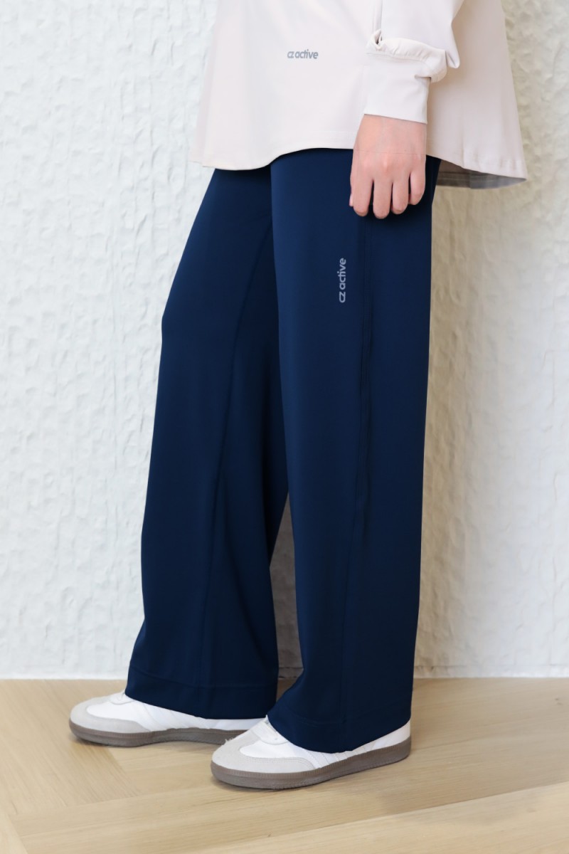 Lightweight Dry-Fit Pants - Navy Blue