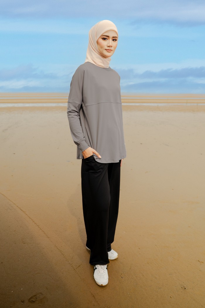 Lightweight Dry-Fit Top - Grey