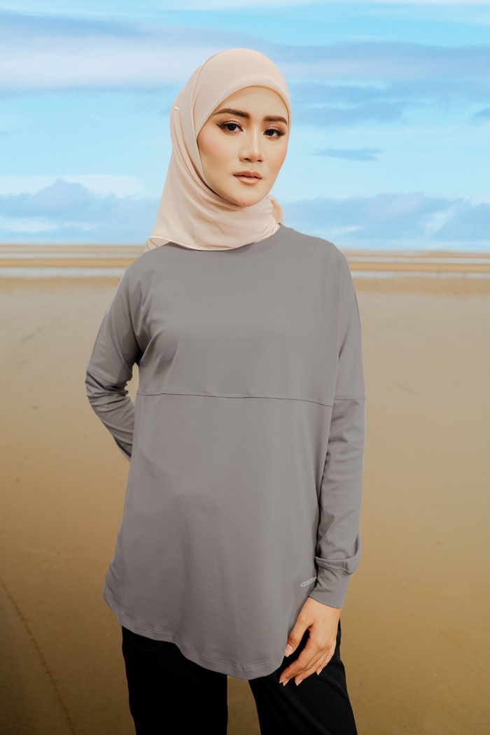 Lightweight Dry-Fit Top - Grey