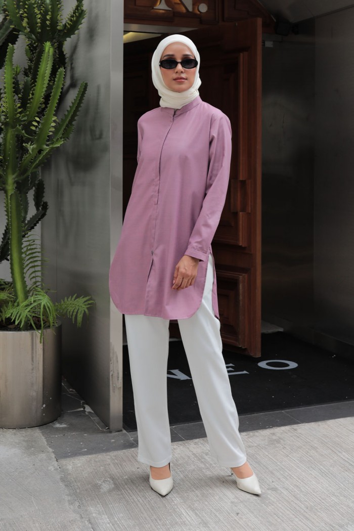 Aileen Blouse - Deep Orchid