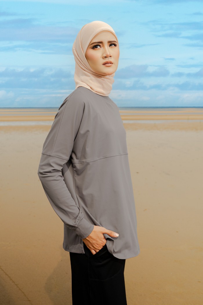 Lightweight Dry-Fit Top - Grey