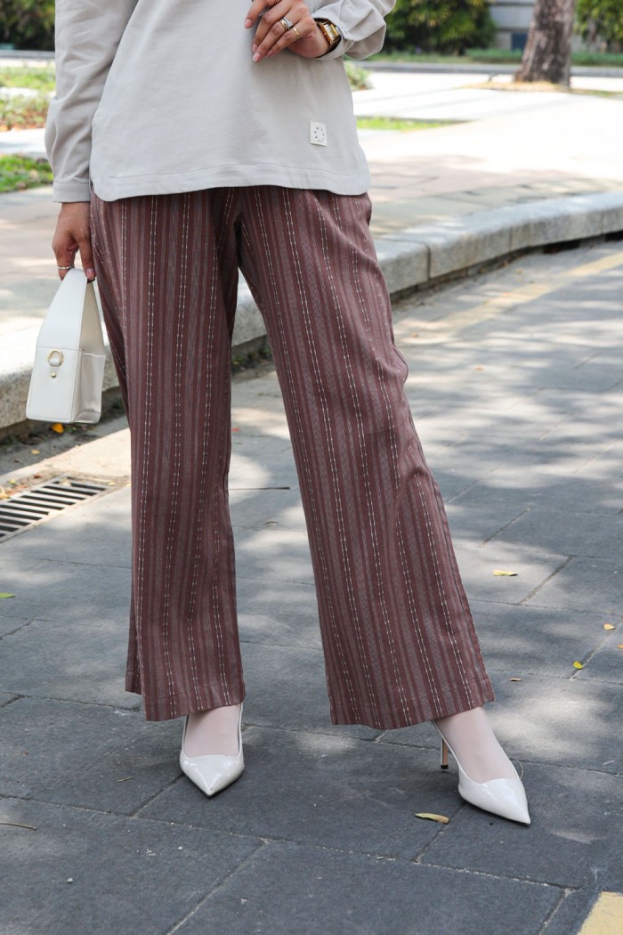 Zeera Pants - Choco Brown