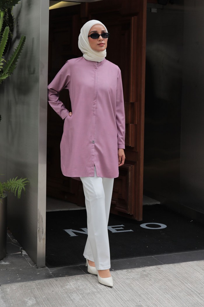 Aileen Blouse - Deep Orchid