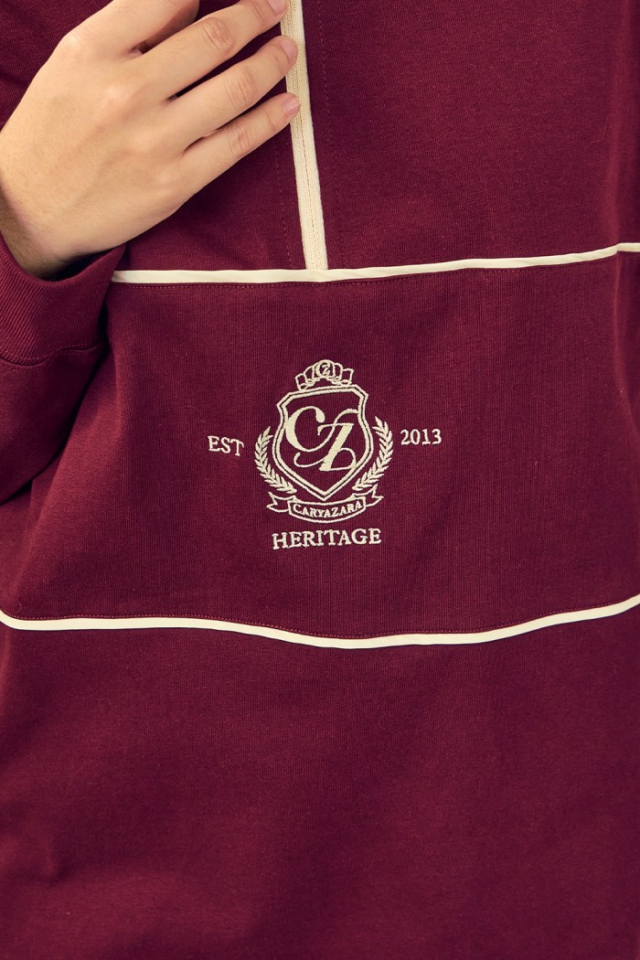 Nyra Premium Shirt - Burgundy