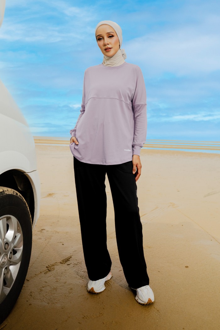 Lightweight Dry-Fit Top - Lavender