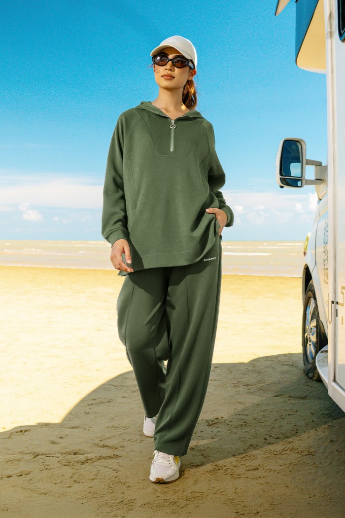 Gisele Suit Hoodie 2 - Hunter Green