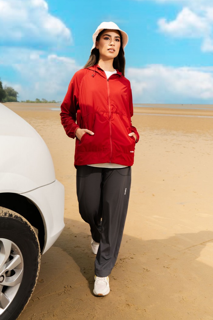 Amour Windbreaker - Red Chilli