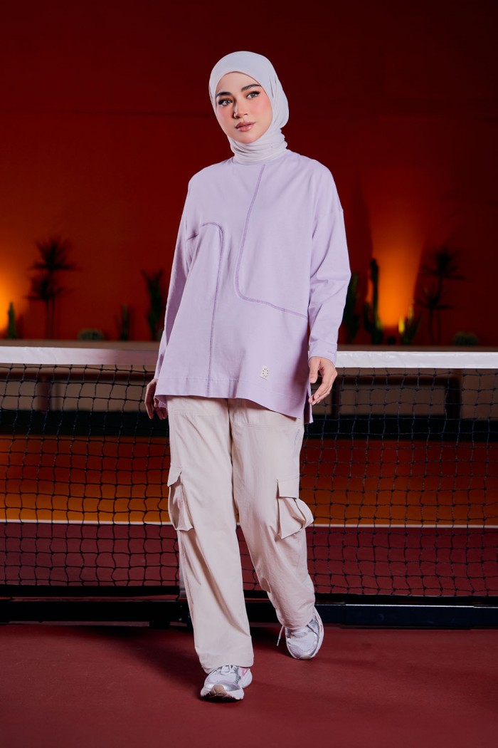 Sky Plain Shirt - Lavender