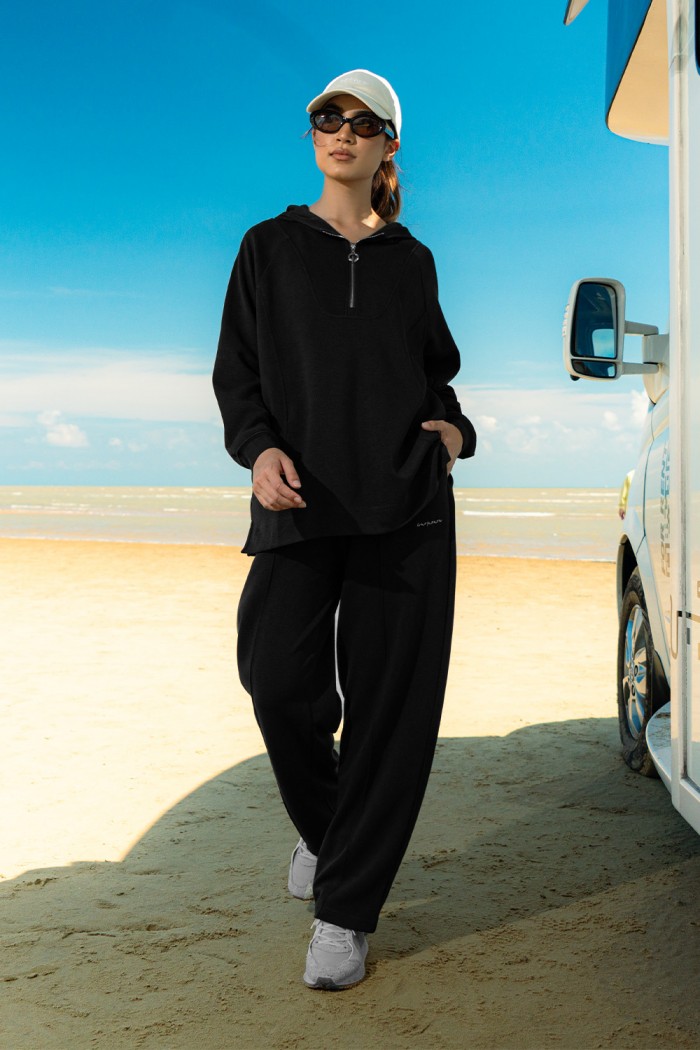 Gisele Suit Hoodie 2 - Black
