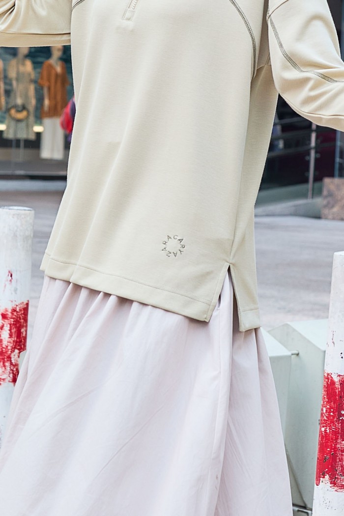 Viena Plain Shirt - Dusty Green