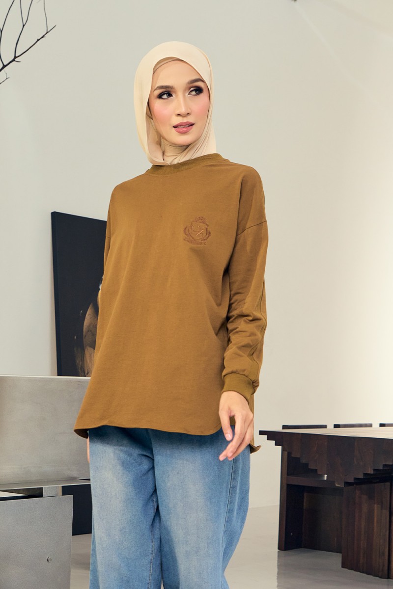 Tayra Shirt - Golden Brown