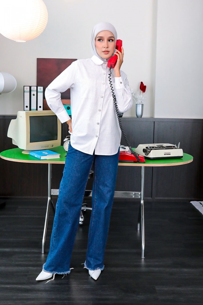 Elise Premium Shirt - Off White