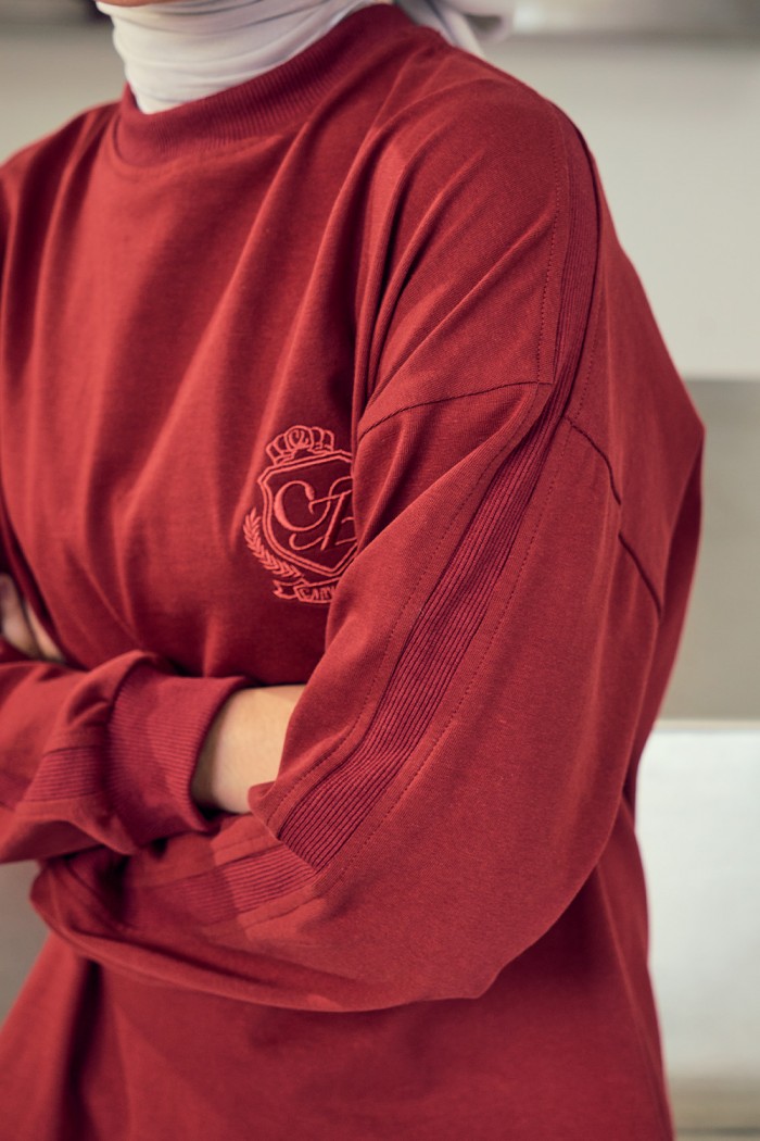 Tayra Shirt - Maroon
