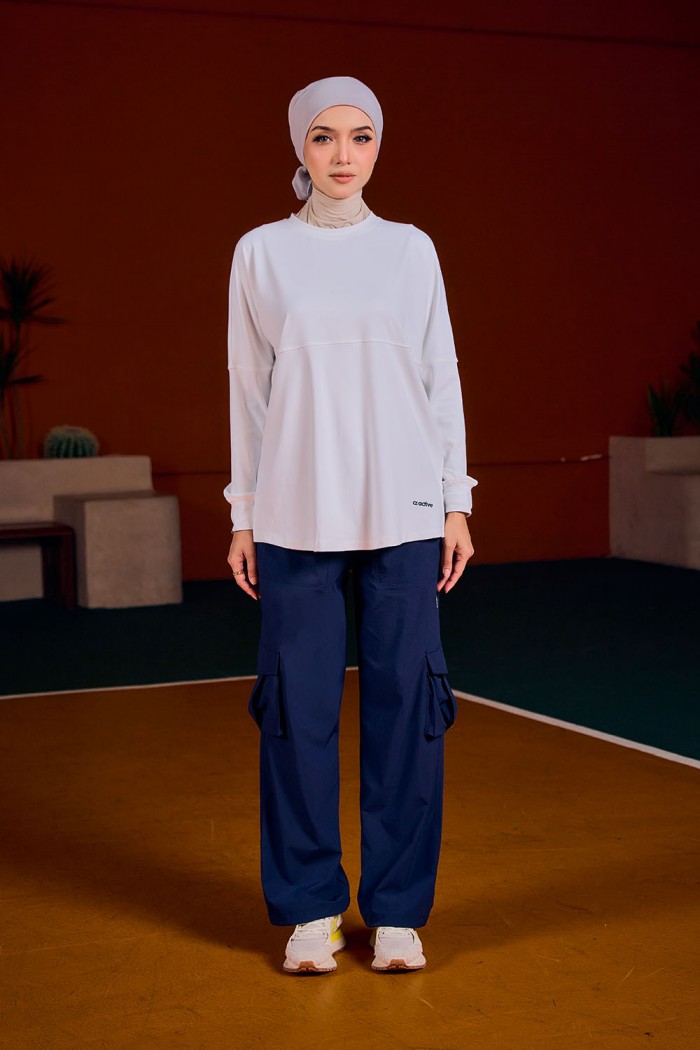 Flex Cargo Pants - Navy Blue