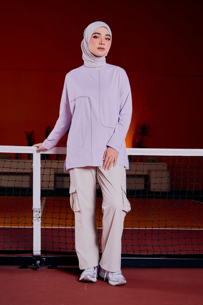 Sky Plain Shirt - Lavender