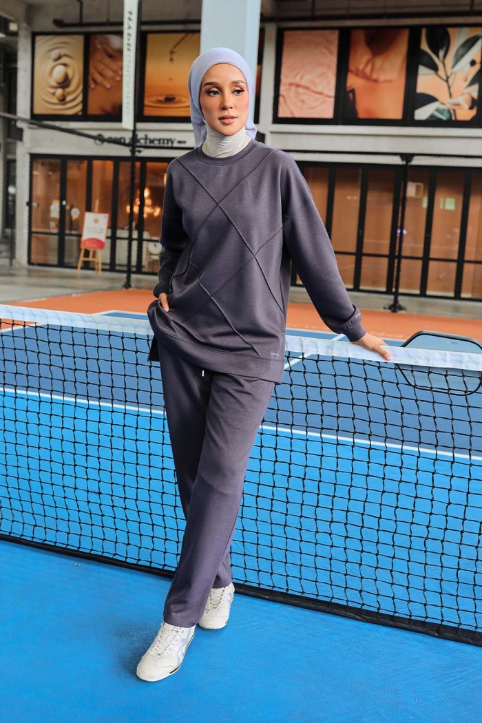 Stella Suit - Charcoal Grey