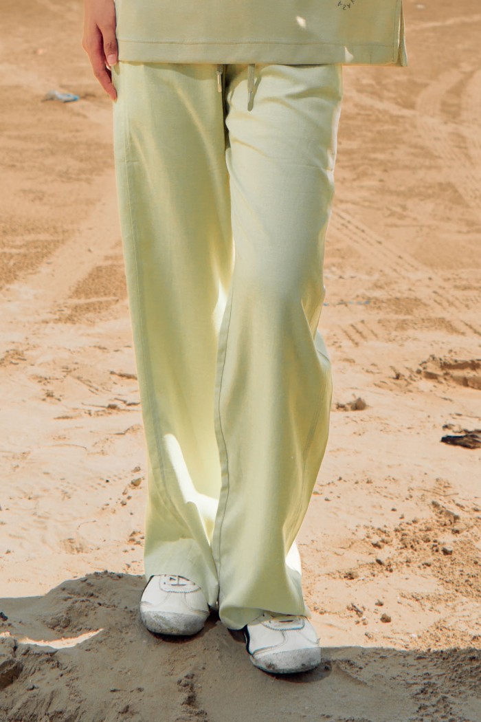 Zeera Pants - Lime Green