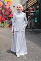 Evelyn Suit Plain - Sky Grey