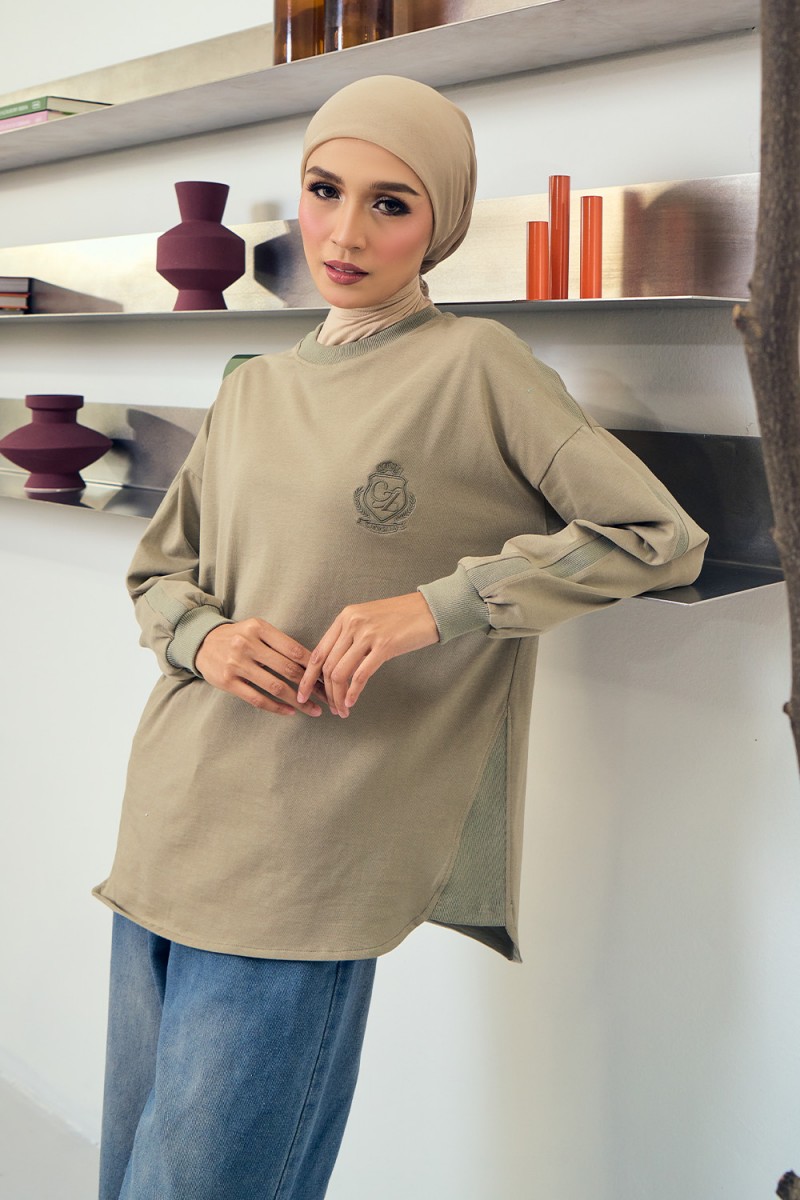 Tayra Shirt - Khaki Green
