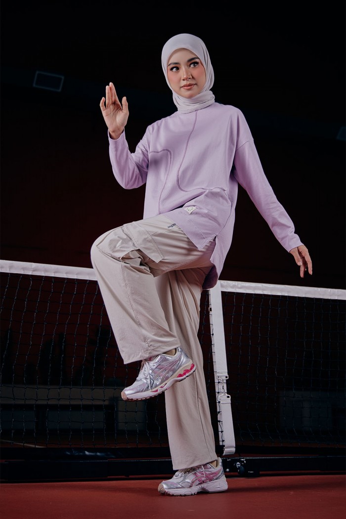 Sky Plain Shirt - Lavender