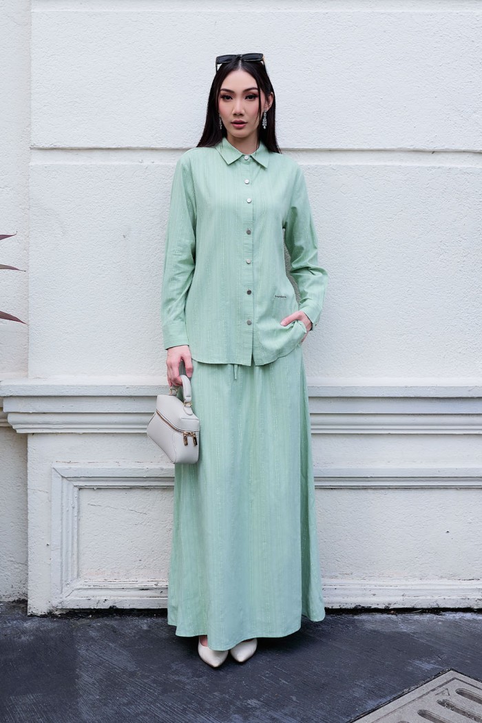 Evelyn Suit with Skirt 2.0 - Pine Green