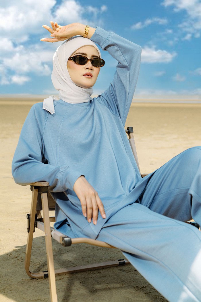 Moana Suit - Dusty Blue