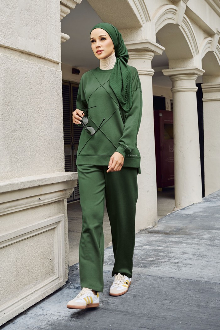 Stella Suit - Seaweed Green