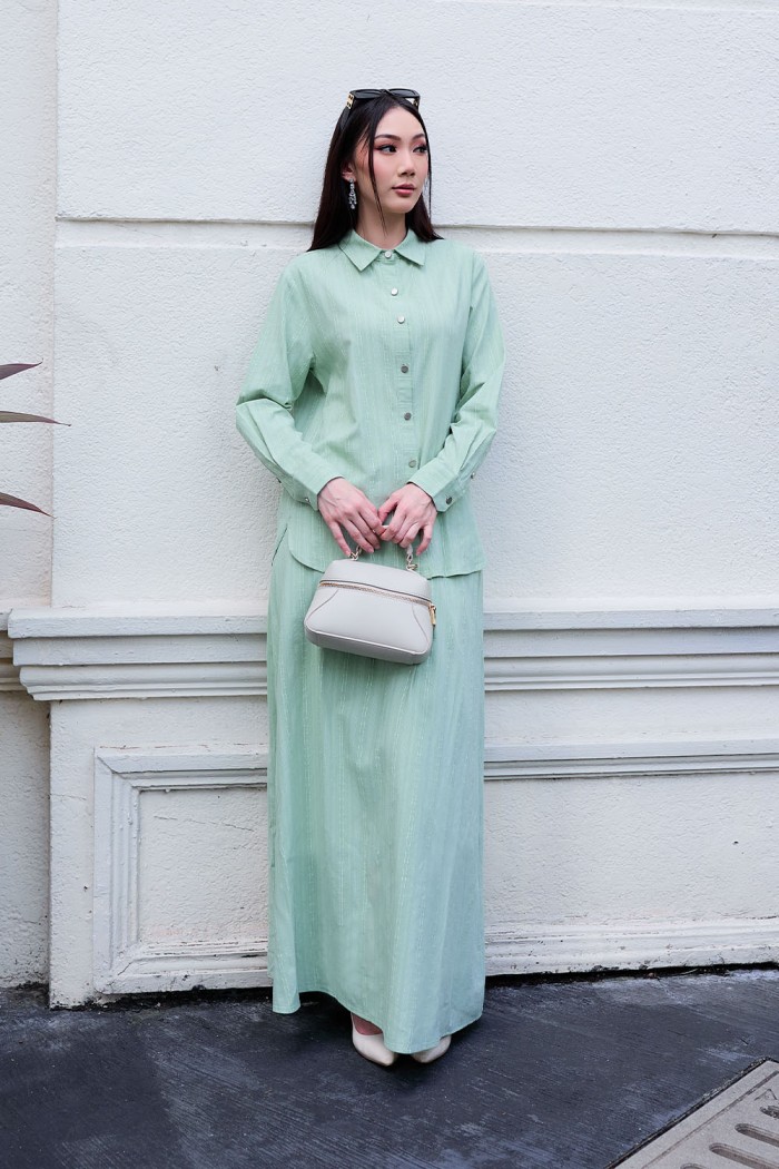 Evelyn Suit with Skirt 2.0 - Pine Green