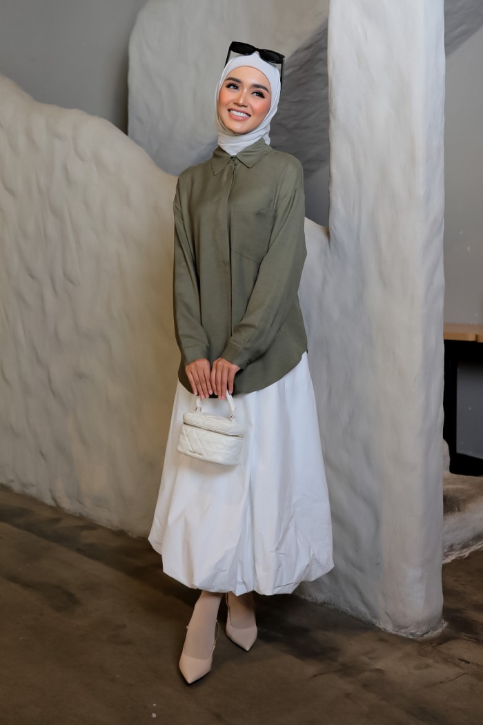 Zeera Shirt - Army Green