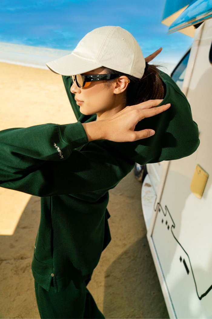 Gisele Suit Hoodie 2 - Dark Green