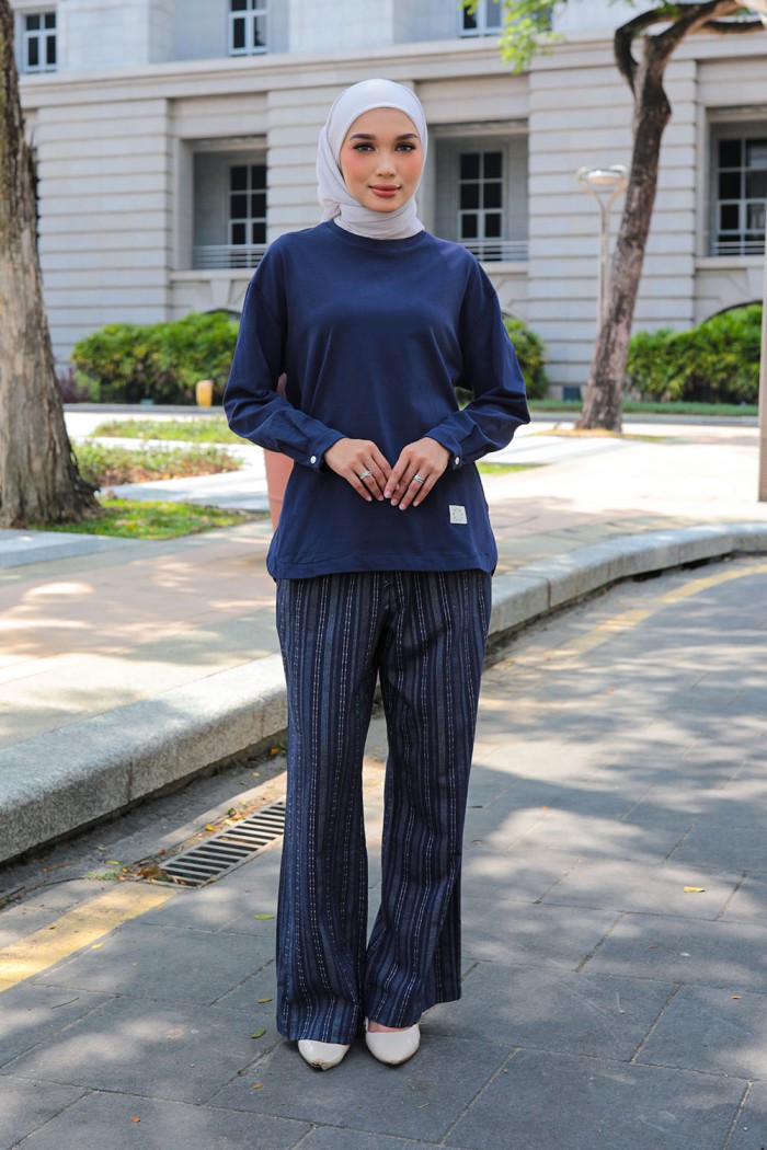 Zeera Pants - Navy Blue