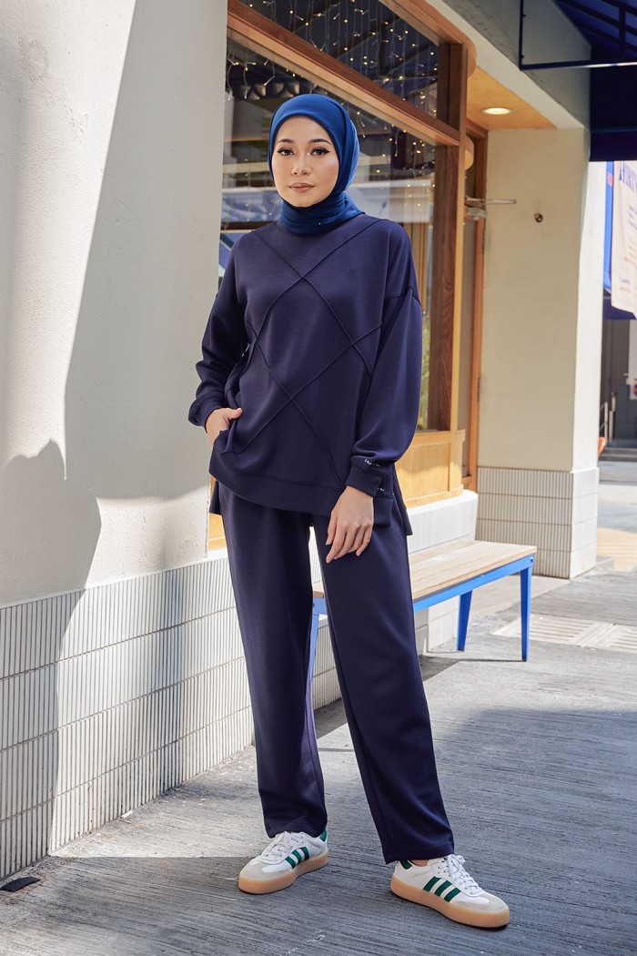 Stella Suit - Navy Blue