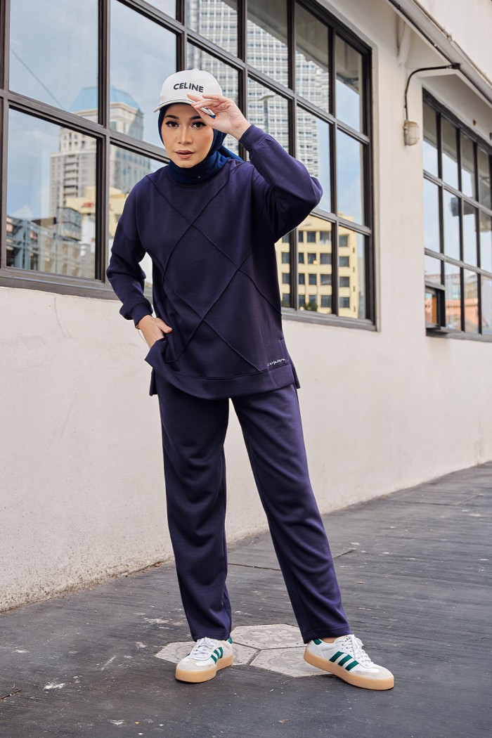 Stella Suit - Navy Blue