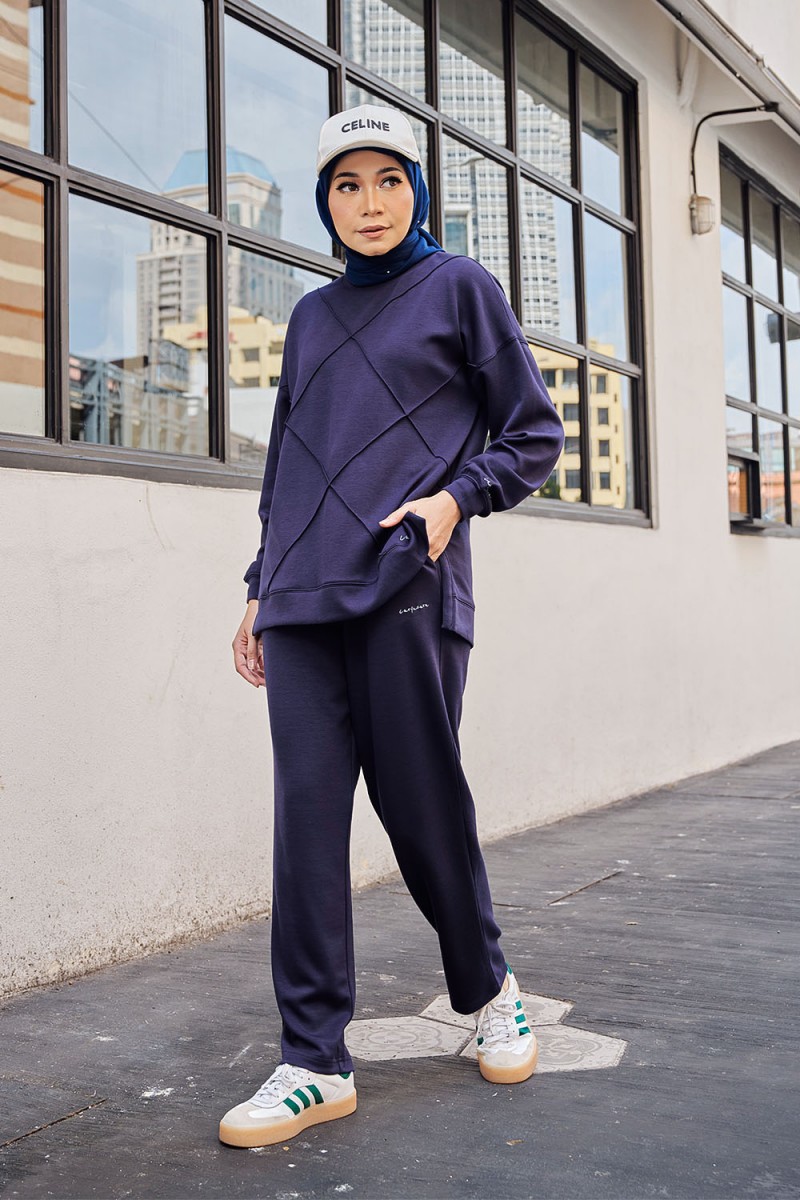 Stella Suit - Navy Blue