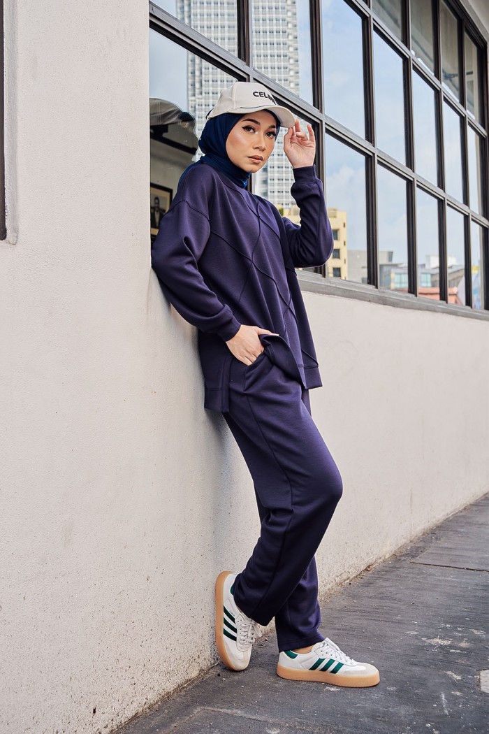 Stella Suit - Navy Blue