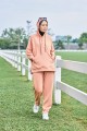 Gisele Suit Hoodie - Salmon Peach