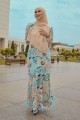 Maharani Kurung - MK08 - Blue Mint