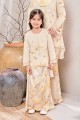 Julita Kurung Kids - Soft Yellow