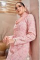 Alure Luxe Kurung - Soft Pink