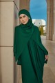 Abaya Aisyah - Emerald Green