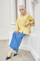 Luna Blouse - Mustard Yellow