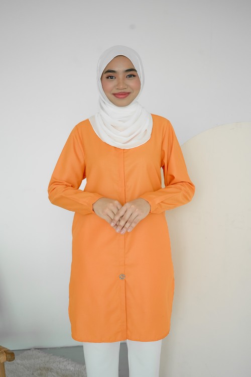 Aileen Blouse - Fox Orange