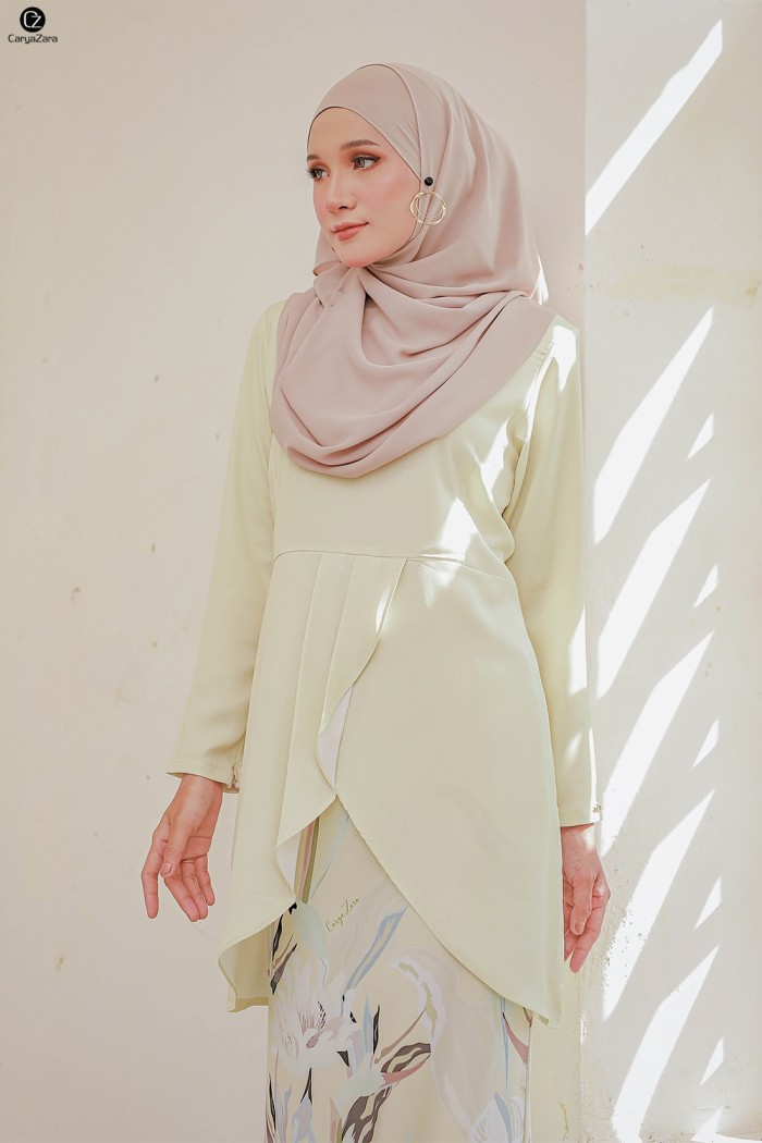 Tulip Printed - Soft Yellow