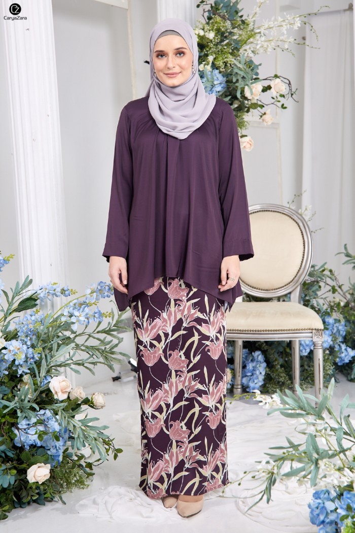 Lily Printed - Purple