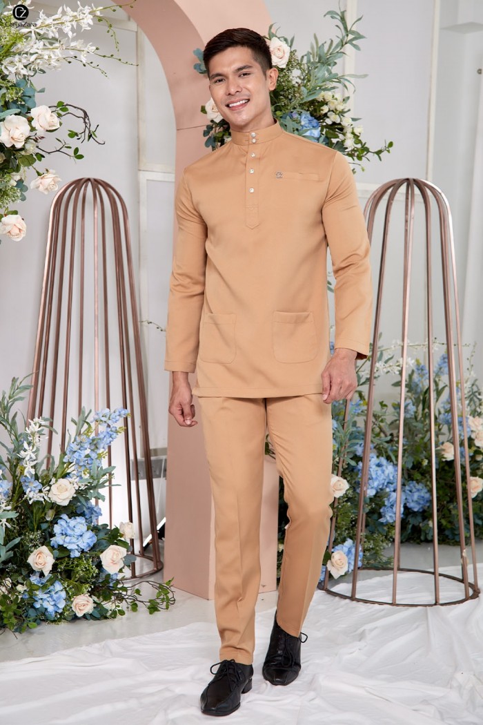 Baju Melayu Yusoff - Choc Brown