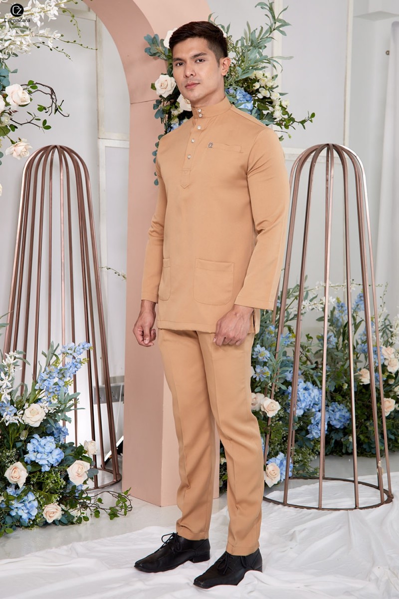 Baju Melayu Yusoff - Choc Brown